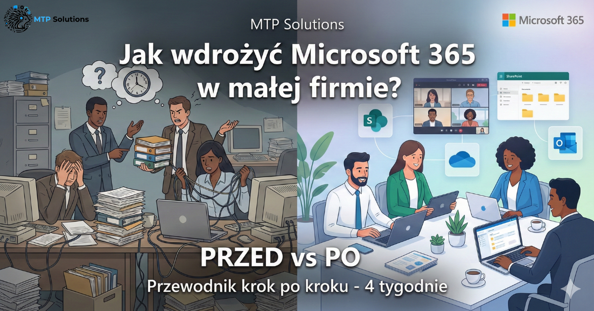Jak wdrożyć Microsoft 365 w małej firmie - przewodnik krok po kroku